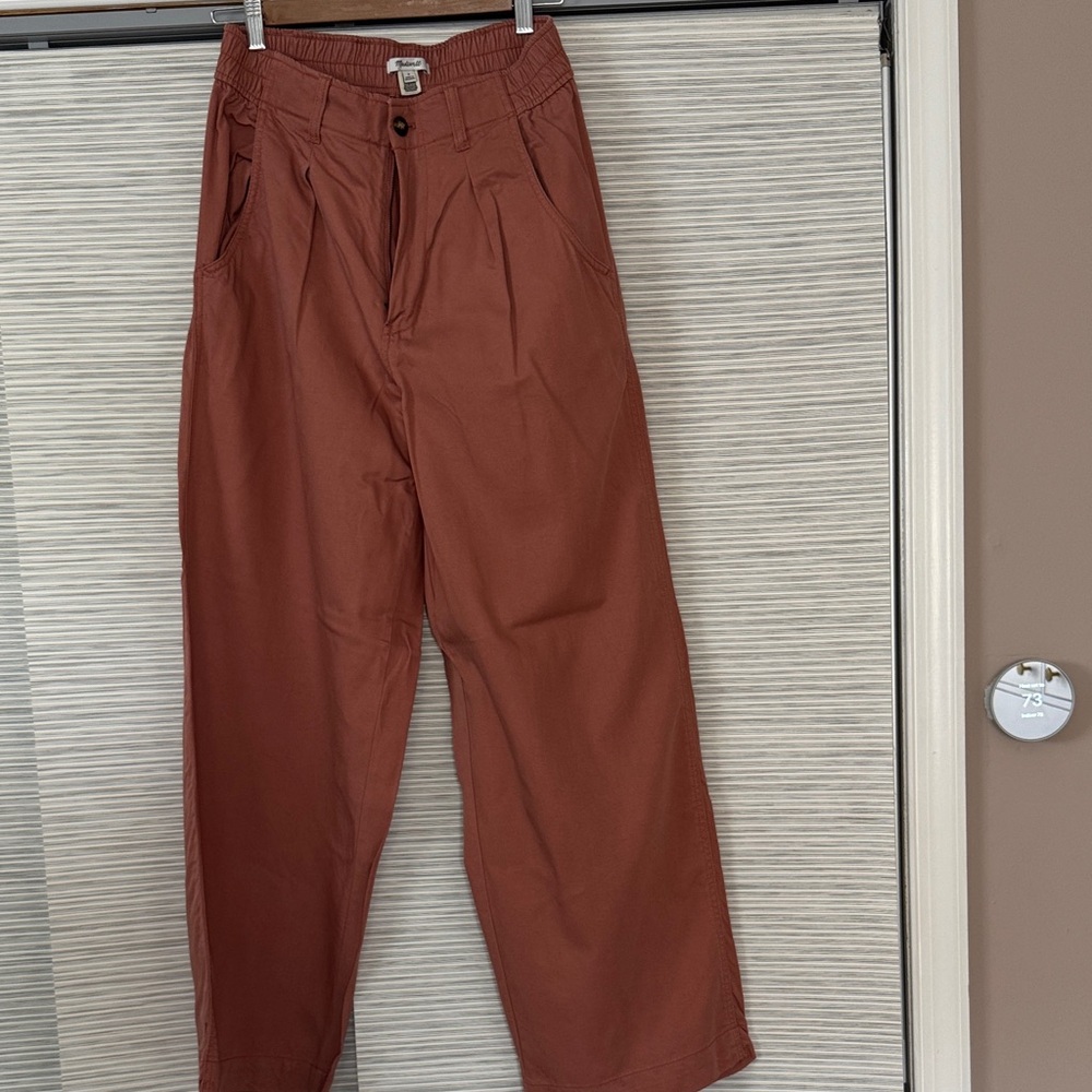 Madewell Women's Rust Trousers